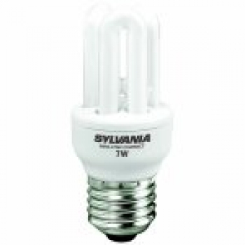 Havells Sylvania ML Compact Fast-Start T2 Energiesparlampe 7W/827/E27 MiniLynx FastStart
