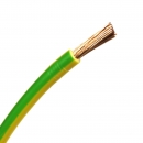 PVC Aderleitung flexibel H07V-K 10mm² grün-gelb