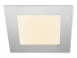 Preview: HEITRONIC LED Panel Deckeneinbau, 84LED = 11W, 430lm, dimmbar, warmweiß, 184mmx184mm