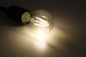 Mobile Preview: LED Filament Glühlampe "Filed", E27, 9 Watt, 1055 Lumen, warmweiß, klar, Alternative für 100W Glühbirnen