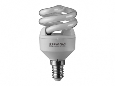 Havells Sylvania Mini-Lynx Fast-Start Spiro Energiesparlampe 9W/827/E14