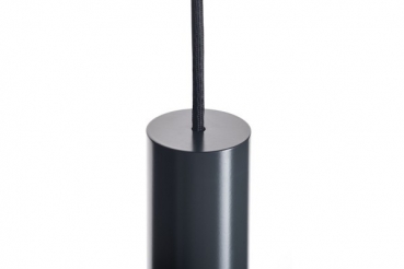 Preview: Loxone 100309 LED Pendulum Slim TREE anthrazit - Diffuses, weiches RGBW Farblicht