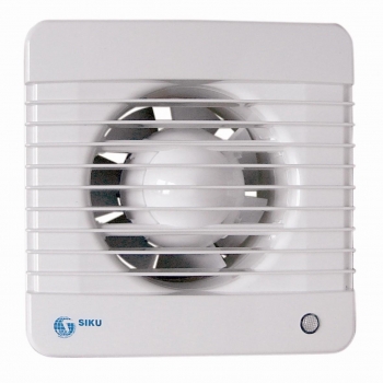 Siku 125 MTHL Wand- und Decken-Ventilator Axial mit Kugellager DM 125 mm Timer/Hydro