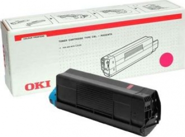 original OKI Tonerkassette magenta, für C3100, 42804514