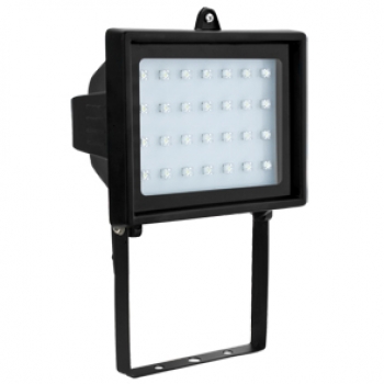 Außenstrahler, schwarz, 28 x LEDs/230V/5,6W