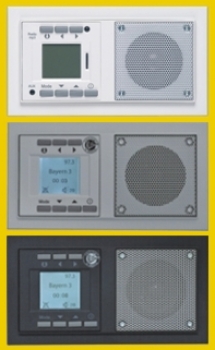 Klein KRADIO/81 anthrazit matt UP-Radio mit Lautsprecher