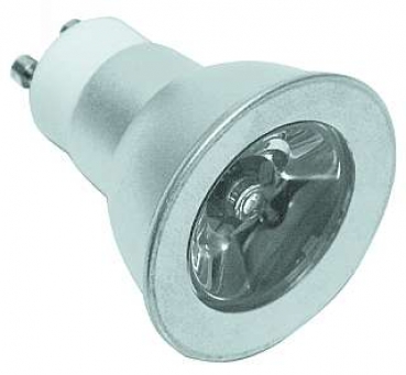 LED-Strahler mit 1W Power-LED GU10, 2.700K, warmwhite, 350mA