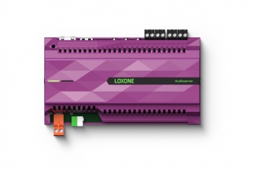 Loxone 100428 Audioserver, 4x Verstärkerausgänge, erweiterbar mit Loxone Stereo-Extension