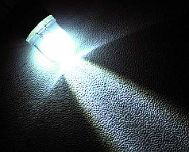 LED-Stiftsockellampe 12V/5W, Sockel G4, Lichtfarbe blau, 10 Lumen