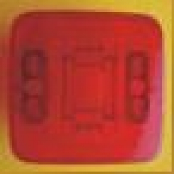 KLEIN-SI K2506/170 Einzelwippe, rot transparent