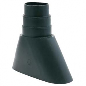 Gummi Manschette für Dachdurchführungen schwarz Rohr 42-50 mm