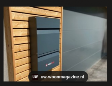 Paketsafe mit Briefkasten LO100470 anthrazit