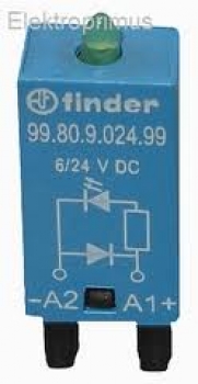 FINDER Modul-LED+Freilaufdiode 99.80.9.024.99