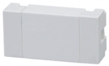 Klein K163/E K45 Blindabdeckung 22,5x45, für 1 TE, reinweiß RAL9010
