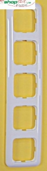 KLEIN-SI K2515/14 Busch-Jäger 2515-214 5-fach Rahmen reinweiß