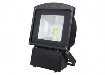 Ledino LED-Flutlichtstrahler 80W, 6000K, IP65, schwarz, LED-FLG81Bcw