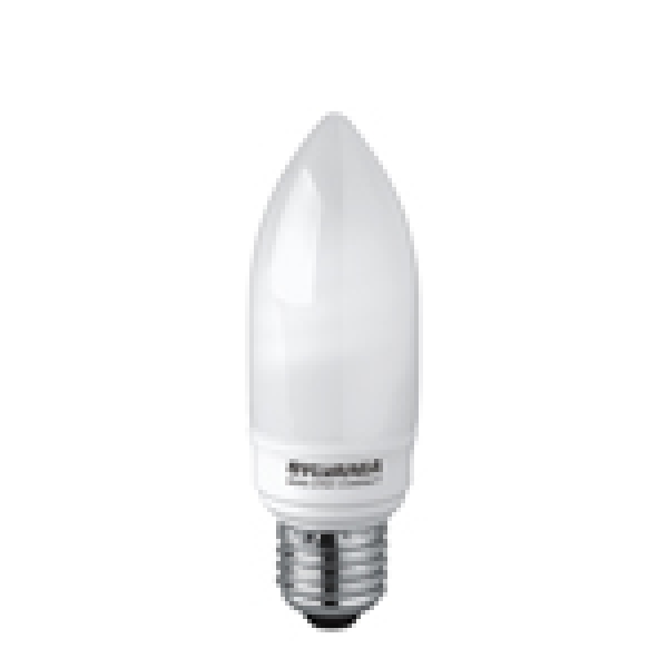 Havells Sylvania Kerze Energiesparlampe 9W/827/E27 MiniLynx