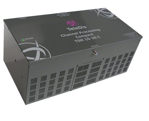 TeleDis TSH 10-20 C, Kompakt Kanalaufbereitung 10 Programme, DSB/übernachbarkanaltauglichin UHF/VHF