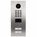 DoorBird IP Video Türstation D2102V, Edelstahl V2A, gebürstet - 2 Ruftasten