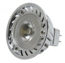 3 Watt Power LED Leuchtmittel GX 5,3/12V warmweiss 2900 Kelvin 70 Lumen MR16